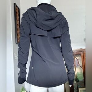 Lululemon Athletica Black Ski Run Jacket Hooded